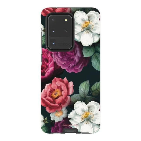 Galaxy S20 Ultra Gloss (High Sheen) Dark Botanical Tough Phone Case - The Urban Flair