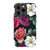 iPhone 13 Pro Satin (Semi-Matte) Dark Botanical Tough Phone Case - The Urban Flair