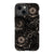 iPhone 13 Mini Satin (Semi-Matte) Dark Zodiac Marble Tough Phone Case - The Urban Flair