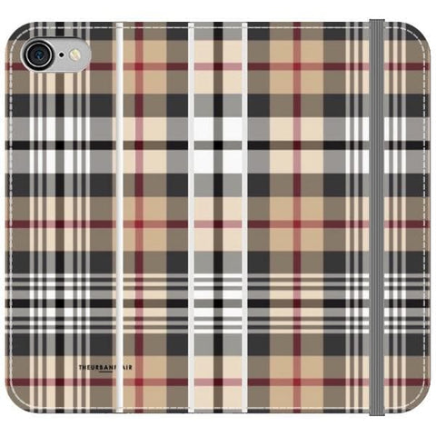 iPhone 7/8/SE 2020 Designer Plaid Wallet Phone Case - The Urban Flair
