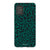Galaxy A51 5G Satin (Semi-Matte) Emerald Leopard Print Tough Phone Case - The Urban Flair