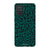 Galaxy A71 4G Satin (Semi-Matte) Emerald Leopard Print Tough Phone Case - The Urban Flair
