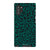 Galaxy Note 10 Plus Satin (Semi-Matte) Emerald Leopard Print Tough Phone Case - The Urban Flair