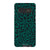 Galaxy S10 Plus Satin (Semi-Matte) Emerald Leopard Print Tough Phone Case - The Urban Flair
