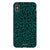 iPhone XS Max Satin (Semi-Matte) Emerald Leopard Print Tough Phone Case - The Urban Flair