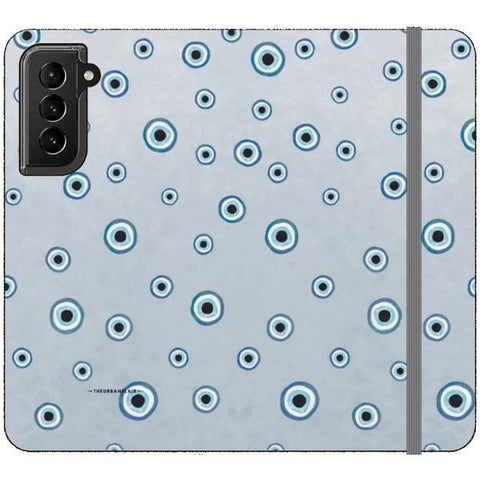 Galaxy S21 Evil Eye Wallet Phone Case - The Urban Flair