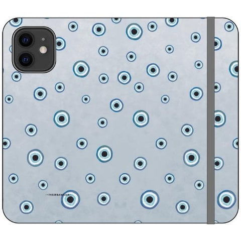 iPhone 12 Evil Eye Wallet Phone Case - The Urban Flair
