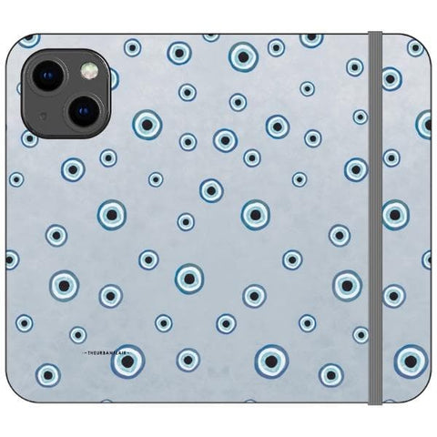 iPhone 13 Mini Evil Eye Wallet Phone Case - The Urban Flair