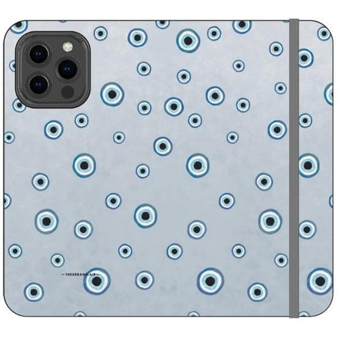 iPhone 13 Pro Max Evil Eye Wallet Phone Case - The Urban Flair