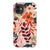 iPhone 11 Satin (Semi-Matte) Fall Watercolor Flowers Tough Phone Case - The Urban Flair