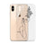 Feminine Line Art Clear Phone Case iPhone 12 Pro Max Black by The Urban Flair (Feat)