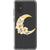 Galaxy S20 Plus Floral Crescent Moon Clear Phone Case - The Urban Flair
