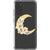 Galaxy S20 Floral Crescent Moon Clear Phone Case - The Urban Flair