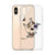 Floral Hand Line Art Clear Phone Case iPhone 12 Pro Max by The Urban Flair (Floral Hand Line Art Clear Phone Case iPhone 11 Pro Max Exclusively at The Urban Flair Feat)