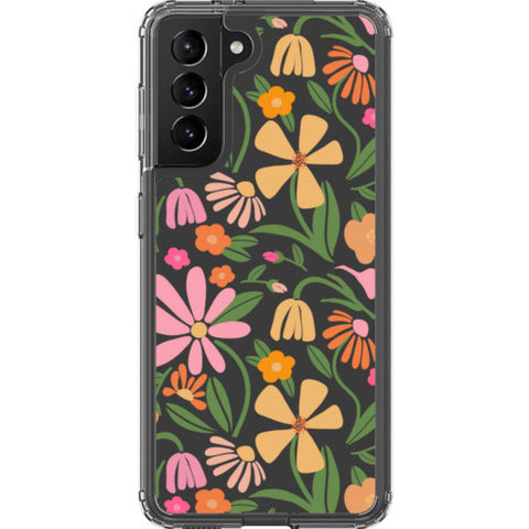 Flower Market Aesthetic Clear Phone Case
