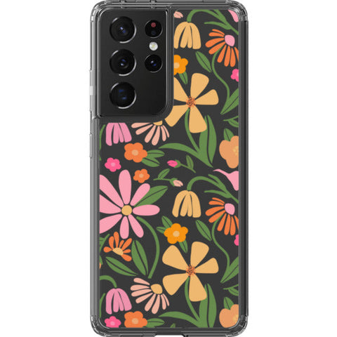 Flower Market Aesthetic Clear Phone Case