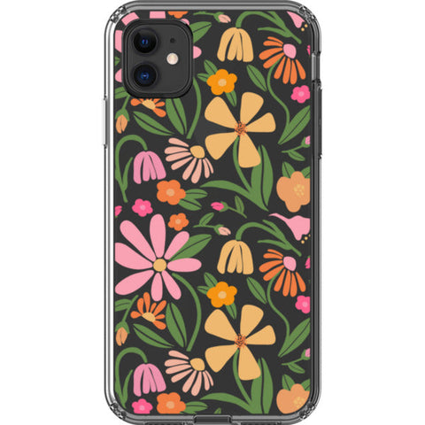 Flower Market Aesthetic Clear Phone Case