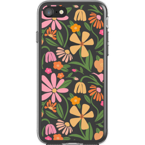 Flower Market Aesthetic Clear Phone Case