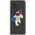 Glitch Floating Astronaut Clear Phone Case for your Galaxy S20 Ultra exclusively at The Urban Flair