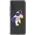 Glitch Floating Astronaut Clear Phone Case for your Galaxy S20 exclusively at The Urban Flair
