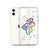 Glitch Floating Astronaut Clear Phone Case iPhone 12 Pro Max by The Urban Flair (Feat)