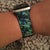 Shop The Green Abalone Print Apple Watch Band Exclusively at The Urban Flair - Trendy Faux/Vegan Leather iWatch Straps - Affordable Replacements Bands For Women