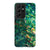 Galaxy S21 Ultra Satin (Semi-Matte) Green Abalone Shell Tough Phone Case - The Urban Flair