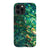iPhone 12 Pro Max Satin (Semi-Matte) Green Abalone Shell Tough Phone Case - The Urban Flair