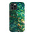 iPhone 12 Pro Satin (Semi-Matte) Green Abalone Shell Tough Phone Case - The Urban Flair