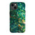 iPhone 13 Satin (Semi-Matte) Green Abalone Shell Tough Phone Case - The Urban Flair