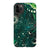 iPhone 11 Pro Max Satin (Semi-Matte) Green Marble Zodiac Tough Phone Case - The Urban Flair