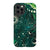 iPhone 12 Pro Gloss (High Sheen) Green Marble Zodiac Tough Phone Case - The Urban Flair