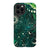 iPhone 12 Pro Max Satin (Semi-Matte) Green Marble Zodiac Tough Phone Case - The Urban Flair