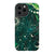 iPhone 13 Pro Max Gloss (High Sheen) Green Marble Zodiac Tough Phone Case - The Urban Flair