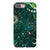 iPhone 7 Plus/8 Plus Satin (Semi-Matte) Green Marble Zodiac Tough Phone Case - The Urban Flair