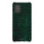 Galaxy A71 5G Gloss (High Sheen) Green Snakeskin Print Tough Phone Case - The Urban Flair