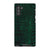Galaxy Note 10 Gloss (High Sheen) Green Snakeskin Print Tough Phone Case - The Urban Flair