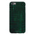iPhone 6s Plus Gloss (High Sheen) Green Snakeskin Print Tough Phone Case - The Urban Flair
