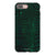 iPhone 7 Plus/8 Plus Satin (Semi-Matte) Green Snakeskin Print Tough Phone Case - The Urban Flair