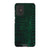 iPhone 13 Pro Max Gloss (High Sheen) Green Snakeskin Print Tough Phone Case - The Urban Flair