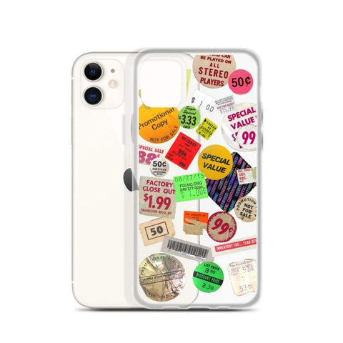 Grunge Aesthetic Stickers Clear Phone Case iPhone 12 Pro Max by The Urban Flair (Feat)