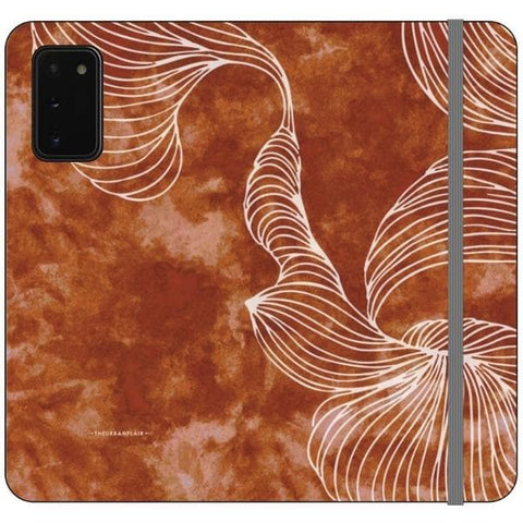 Note 20 Grunge Brick Boho Tie Dye Wallet Phone Case - The Urban Flair
