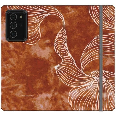 Note 20 Ultra Grunge Brick Boho Tie Dye Wallet Phone Case - The Urban Flair