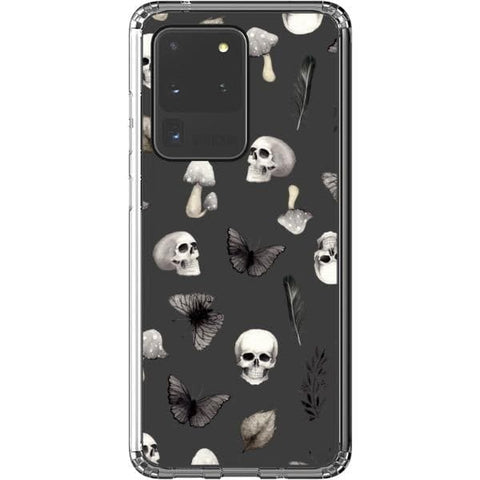 Grunge Mystic Elements Clear Phone Case for your Galaxy S20 Ultra exclusively at The Urban Flair