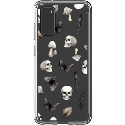 Grunge Mystic Elements Clear Phone Case for your Galaxy S20 exclusively at The Urban Flair