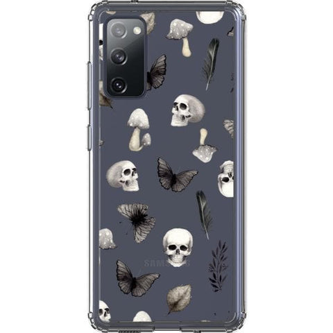 Grunge Mystic Elements Clear Phone Case for your Galaxy S20 FE exclusively at The Urban Flair