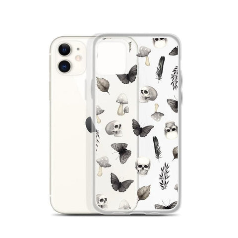 Grunge Mystic Elements Clear Phone Case iPhone 12 Pro Max by The Urban Flair (Feat)