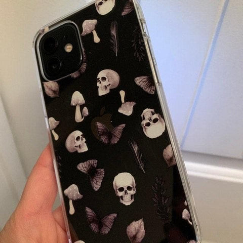 Grunge Mystic Elements Clear Phone Case iPhone 12 Pro Max by The Urban Flair (Customer Feat)