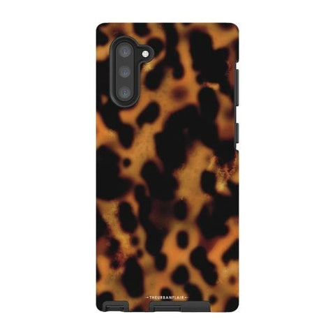 Galaxy Note 10 Gloss (High Sheen) Grunge Tortoise Shell Print Tough Phone Case - The Urban Flair