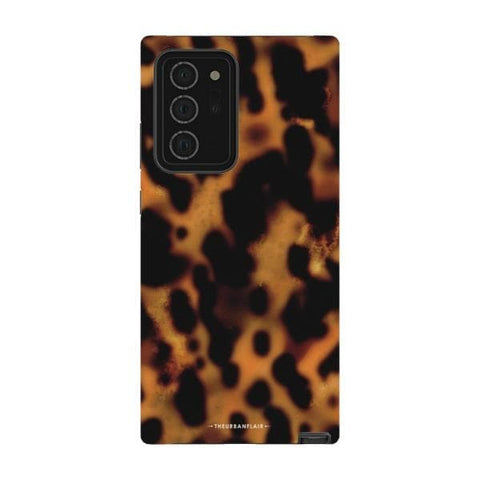 Galaxy Note 20 Ultra Gloss (High Sheen) Grunge Tortoise Shell Print Tough Phone Case - The Urban Flair